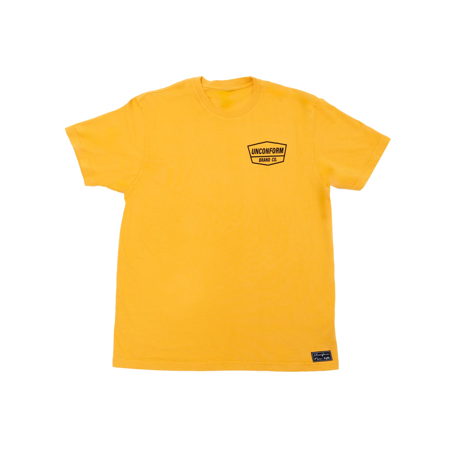 Unconform Traditional Logo Mustard