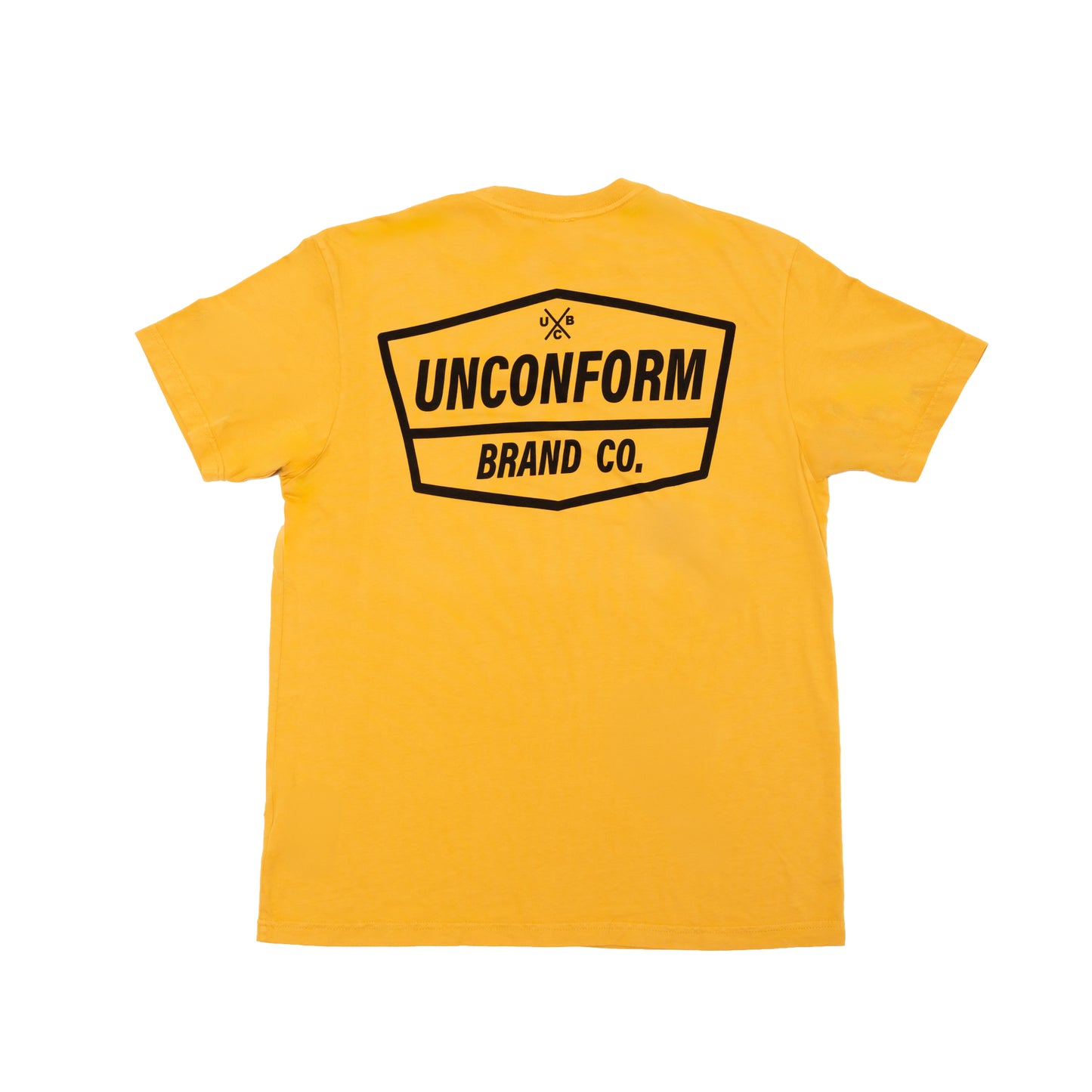 Unconform Traditional Logo Mustard