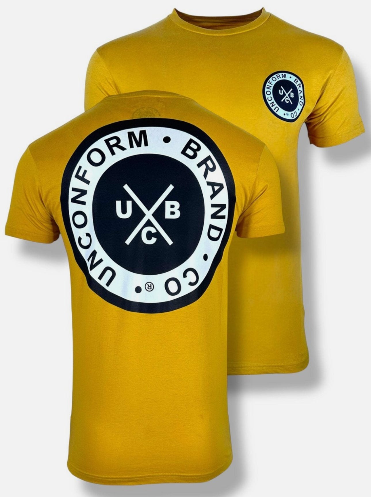 UNCONFORM Men's T-Shirt Basic Packs Mustard