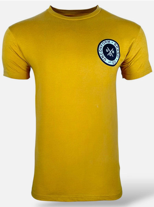 UNCONFORM Men's T-Shirt Basic Packs Mustard