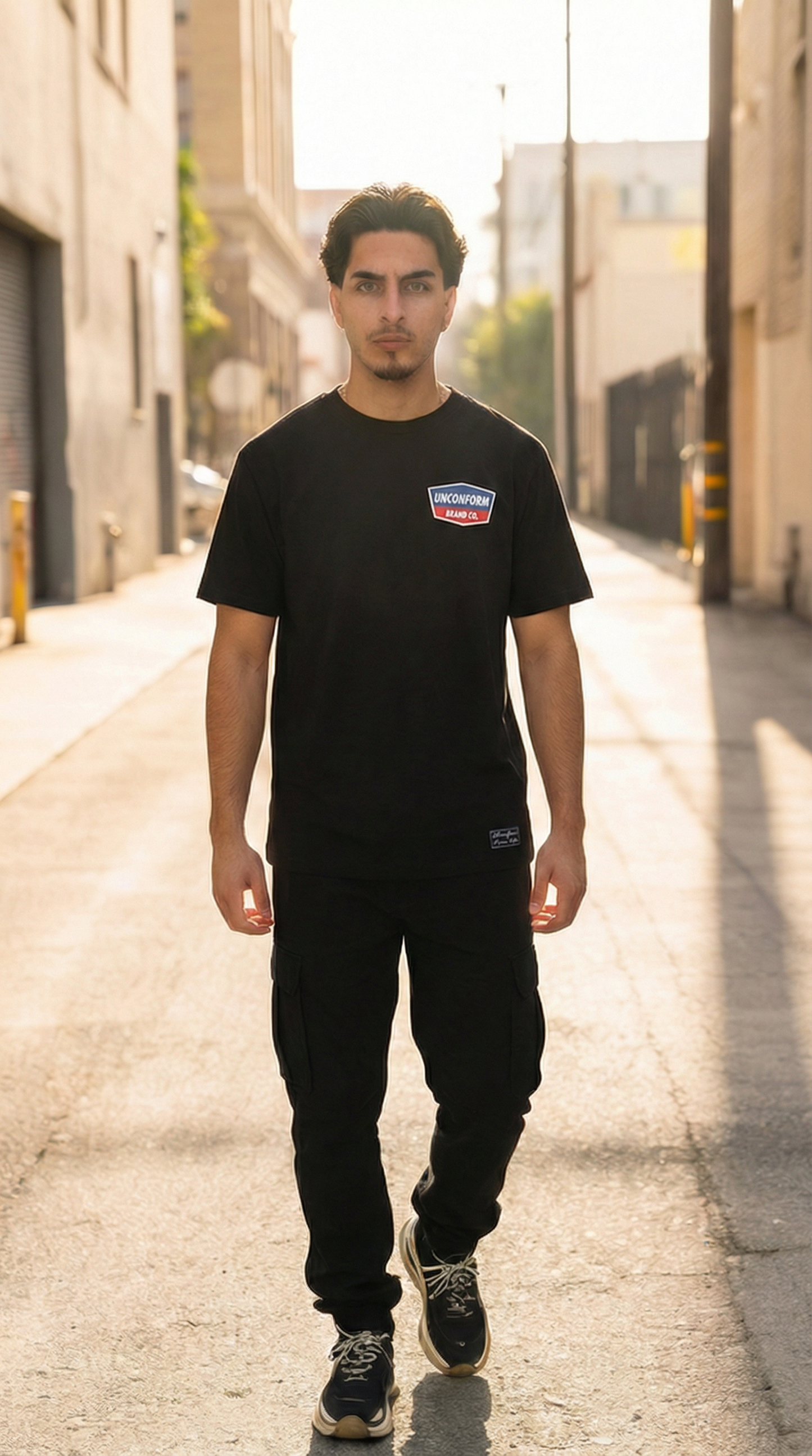 Unconform Traditional Logo Black
