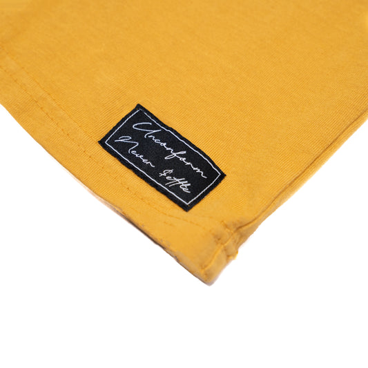 Unconform box logo Mustard