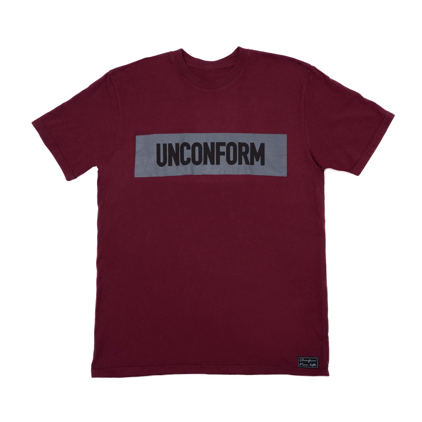 Unconform Box logo Burgandy