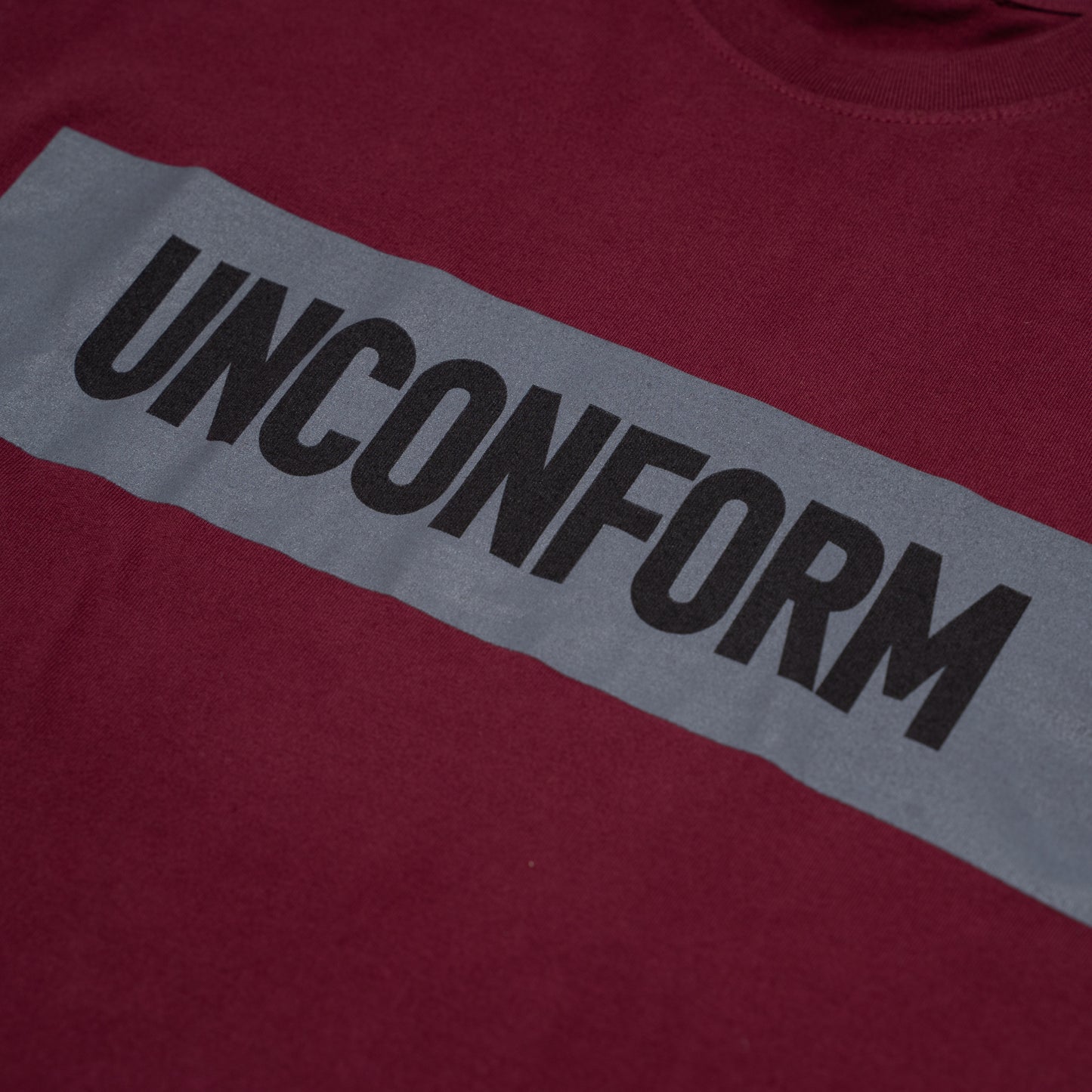 Unconform Box logo Burgandy