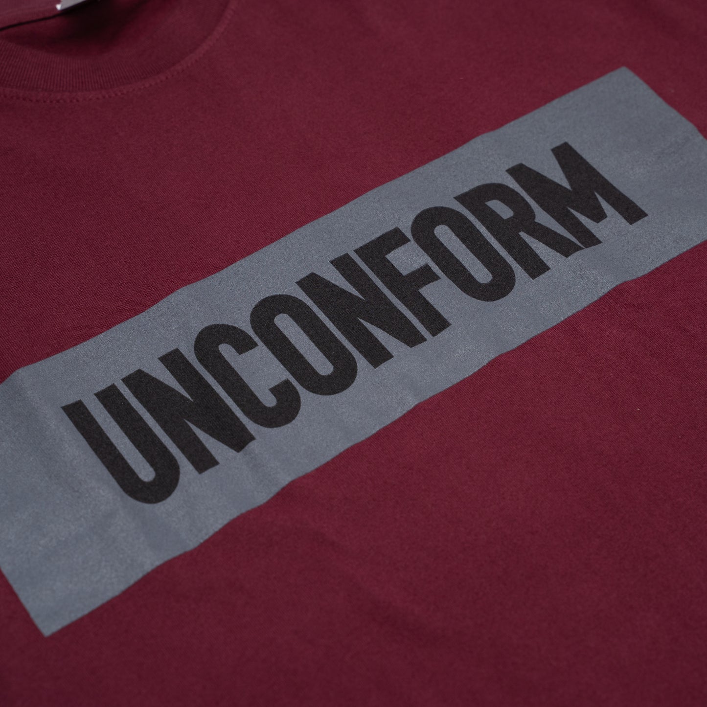 Unconform Box logo Burgandy