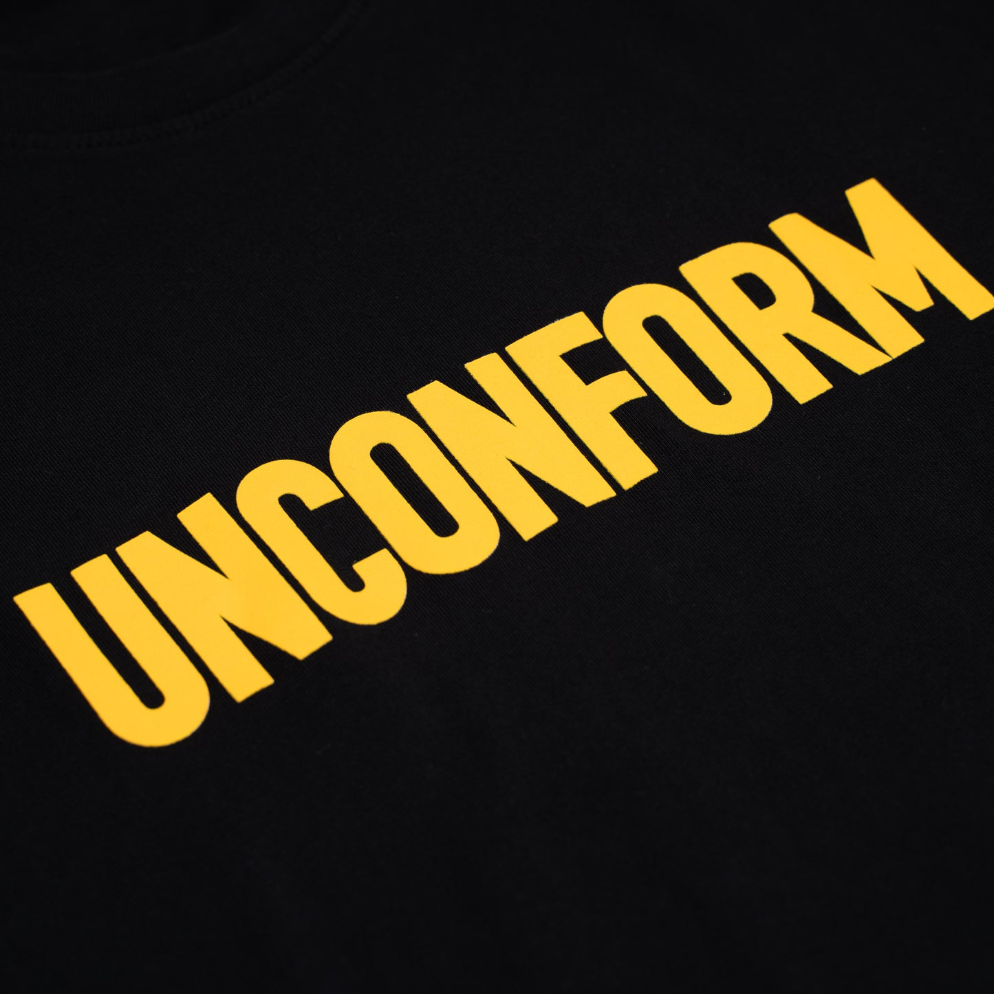Unconform Box Logo Black